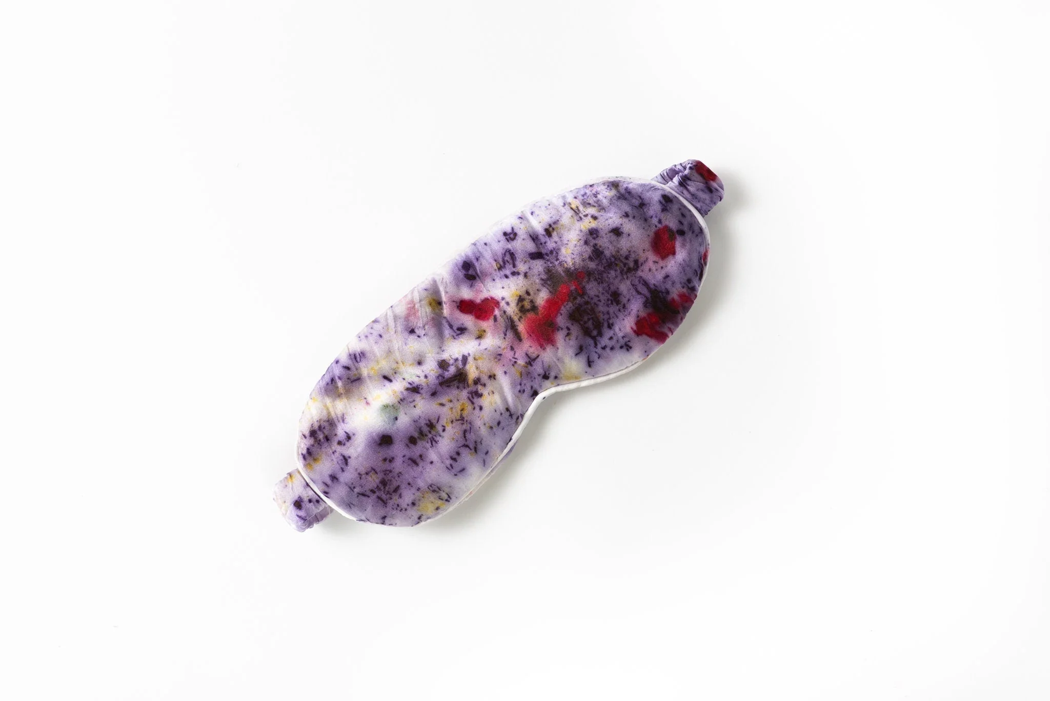 Abstract Botanically Dyed Silk Sleep Mask - Image 6