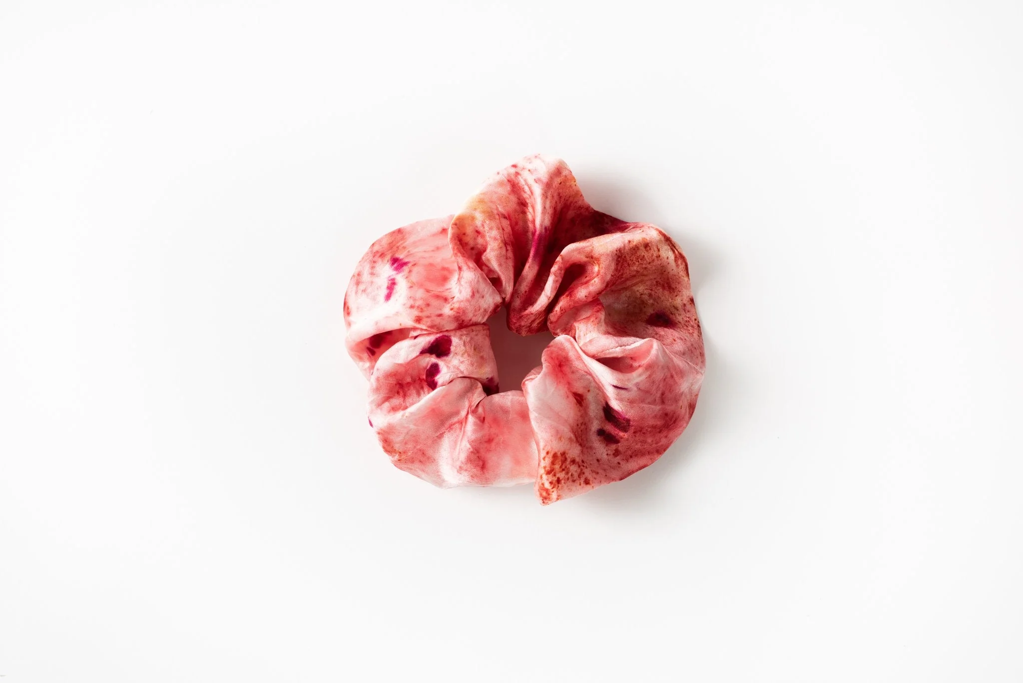Botanically Dyed Silk Hair Scrunchie - Image 4