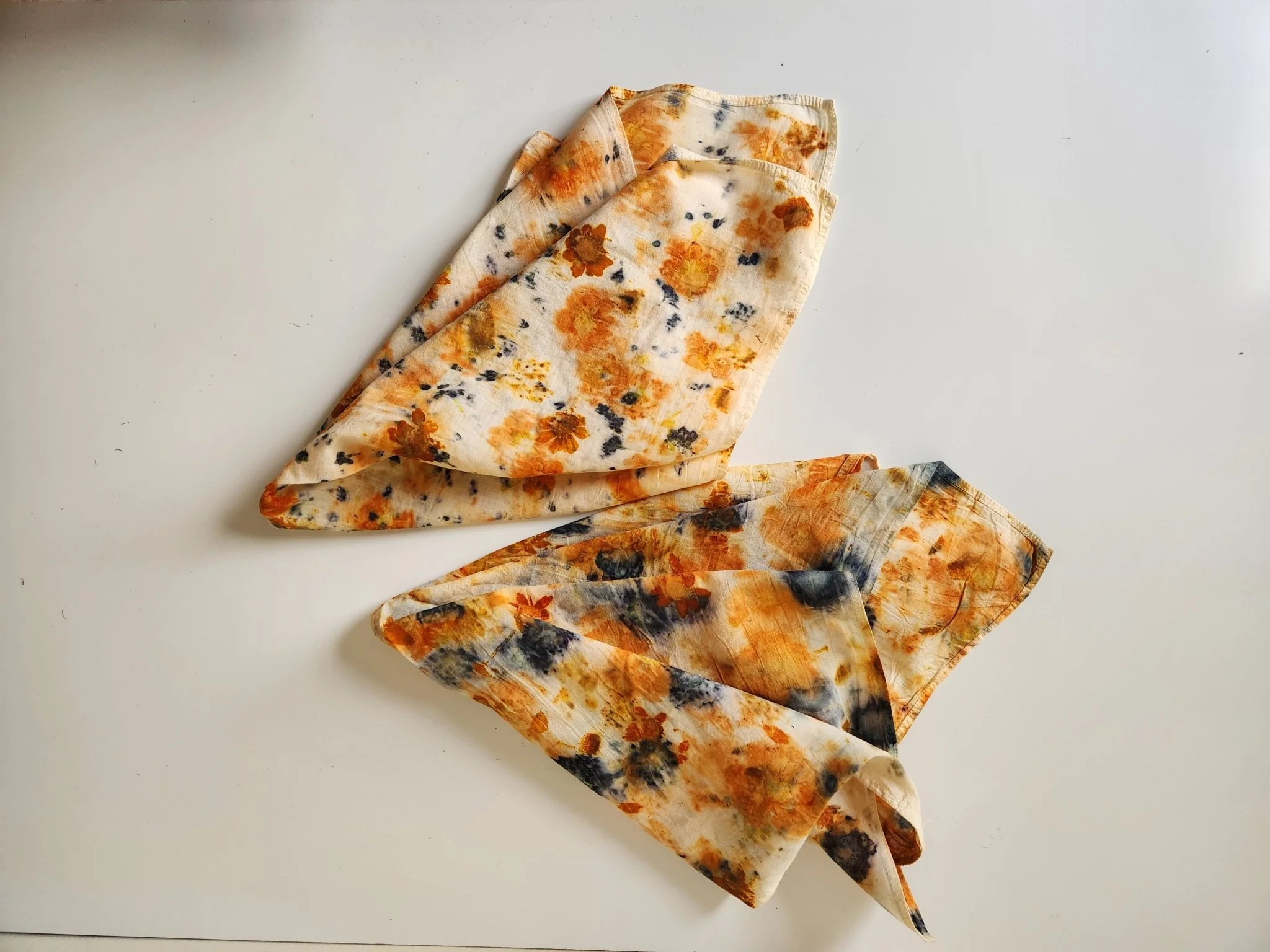 Floral Printed Organic Cotton Bandana - Image 5