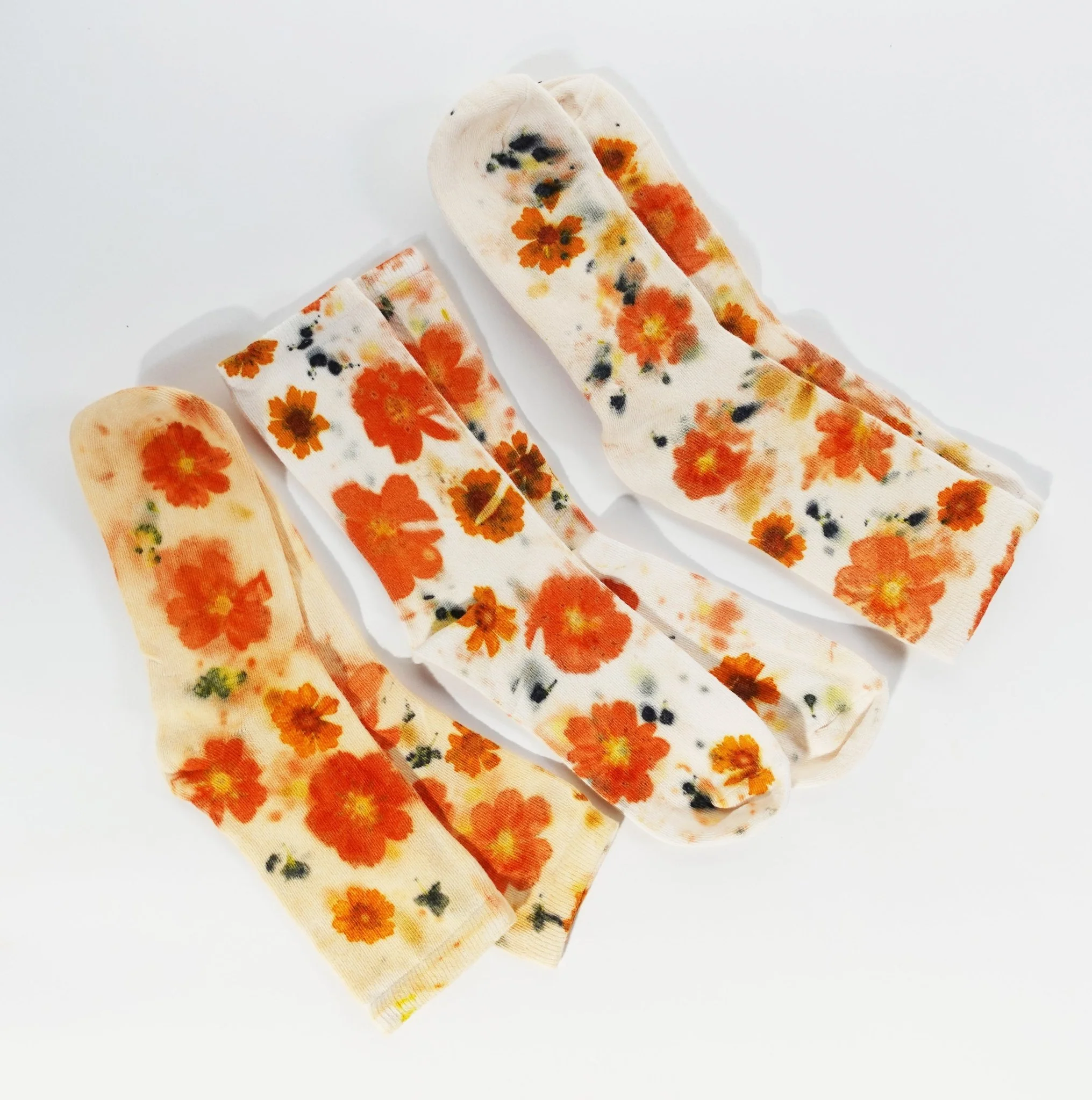 Flower Power Cotton Crew Sock - Image 10