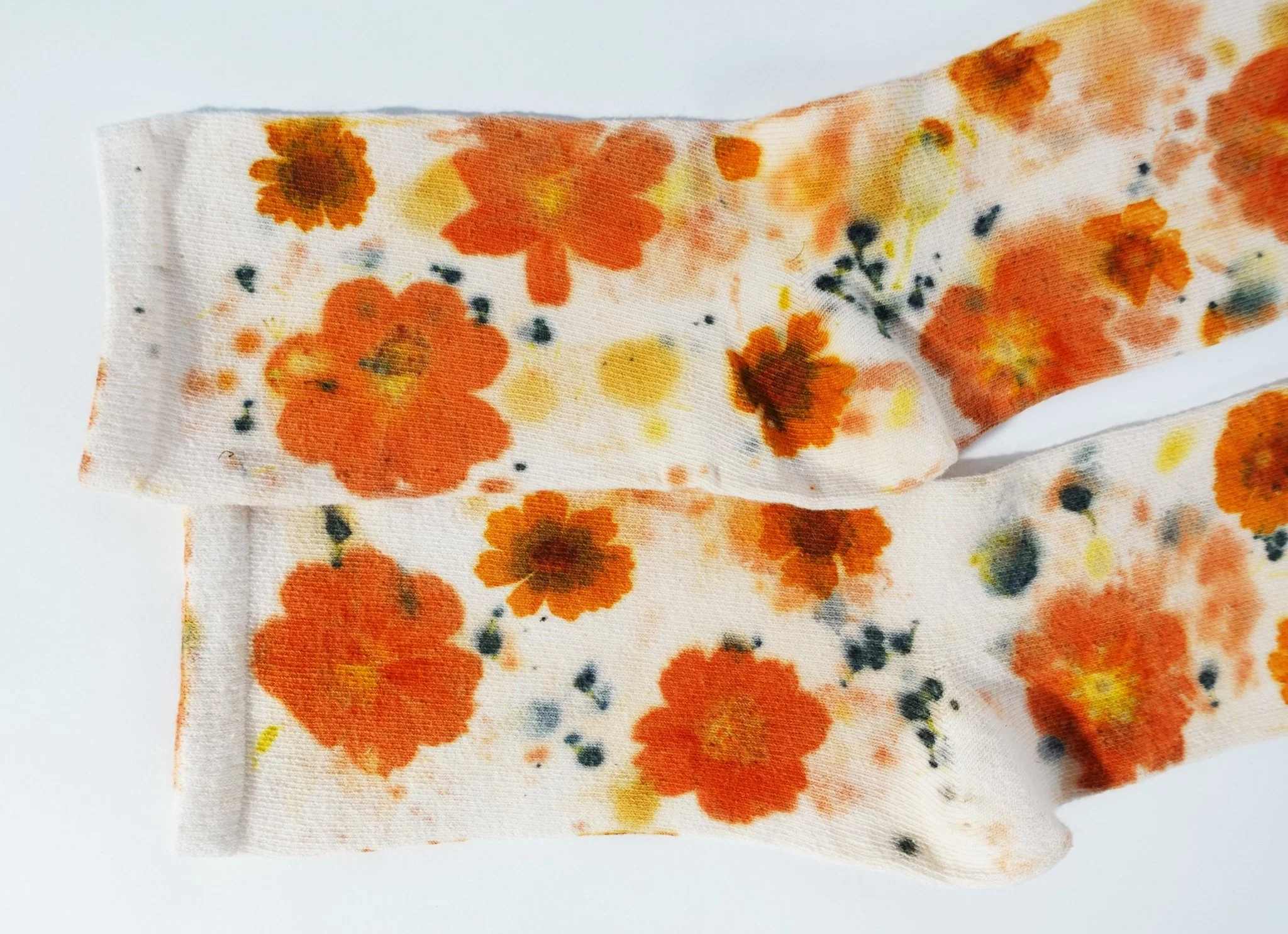 Flower Power Cotton Crew Sock - Image 7