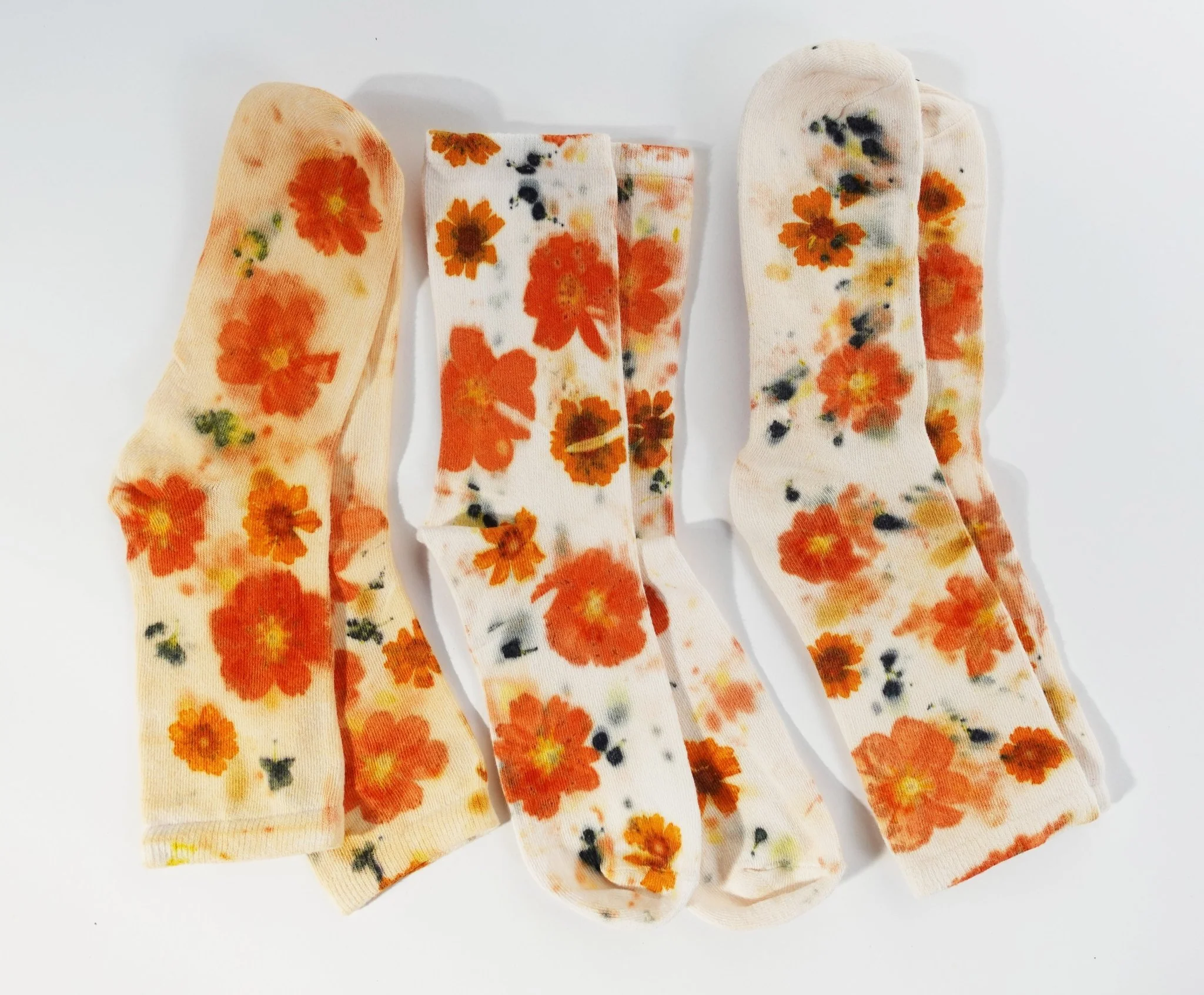 Flower Power Cotton Crew Sock - Image 8
