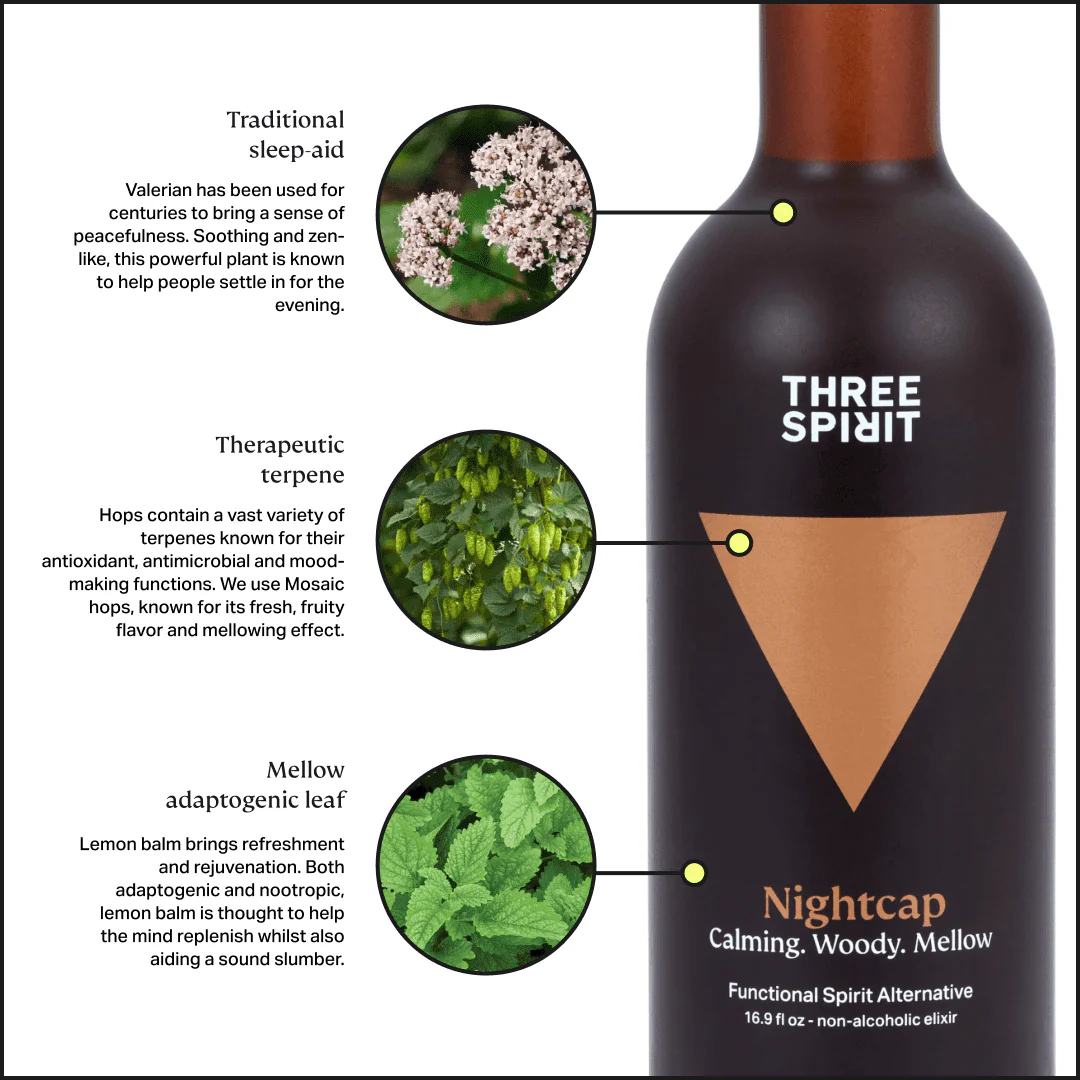 Nightcap • Non-Alcoholic Botanical Elixir • The Dream Maker - Image 3