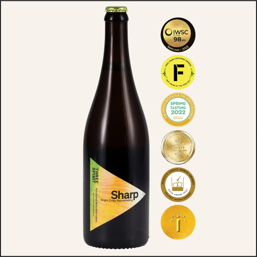 Sharp • Non-Alcoholic White Wine Alternative • Liquid Sunshine - Image 7