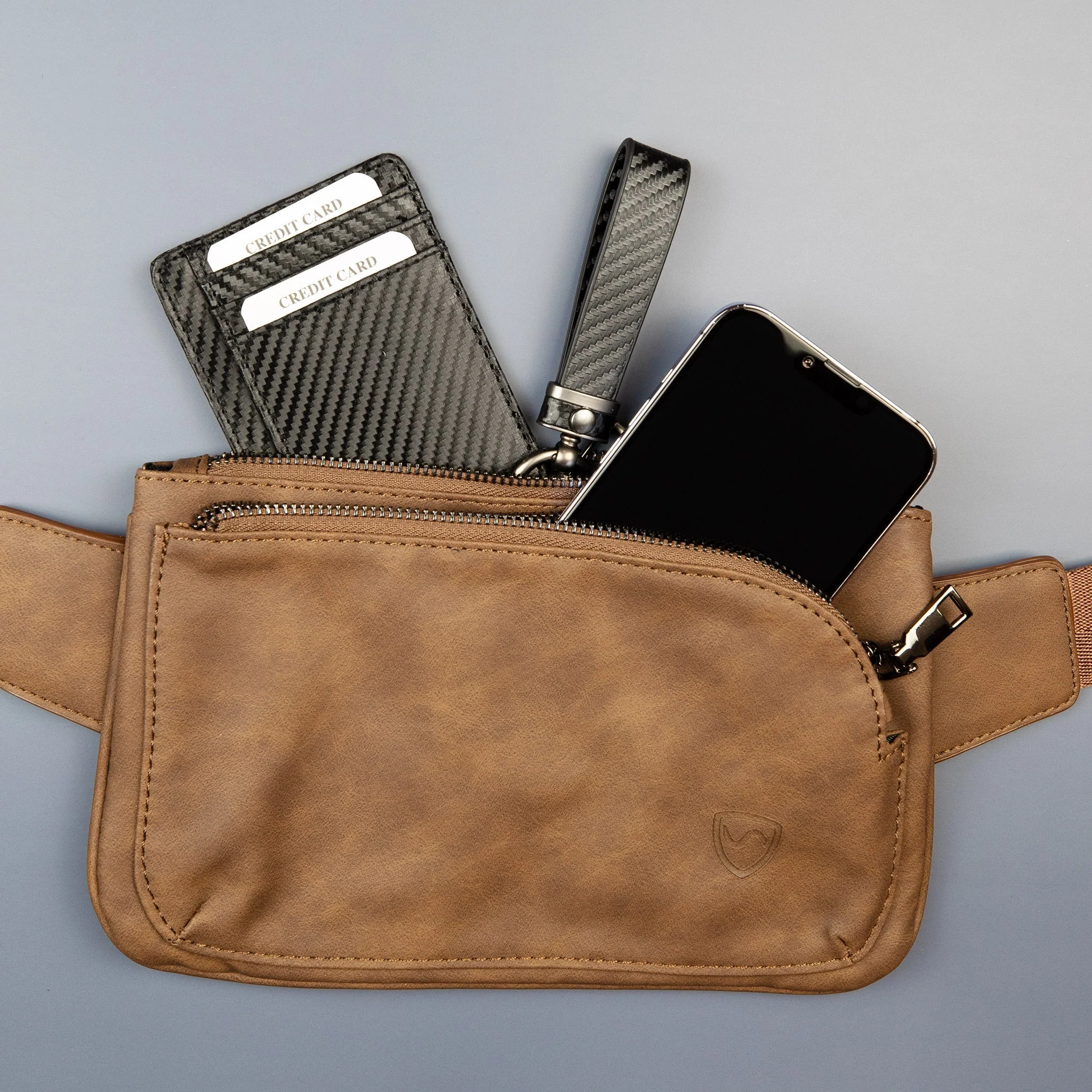 SYB Cross Body Fanny Pack - Metro Vegan Leather - Image 4