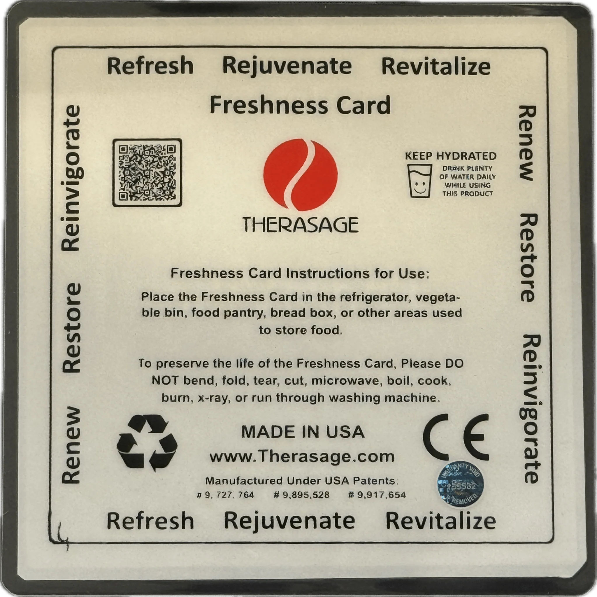 TheraVibe - 6x6 Card - Freshness - Image 5