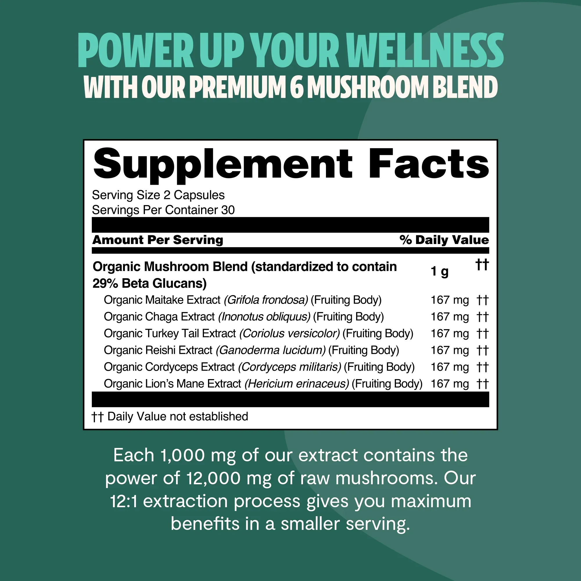 Ultimate Mushroom Complex Capsules - Image 14