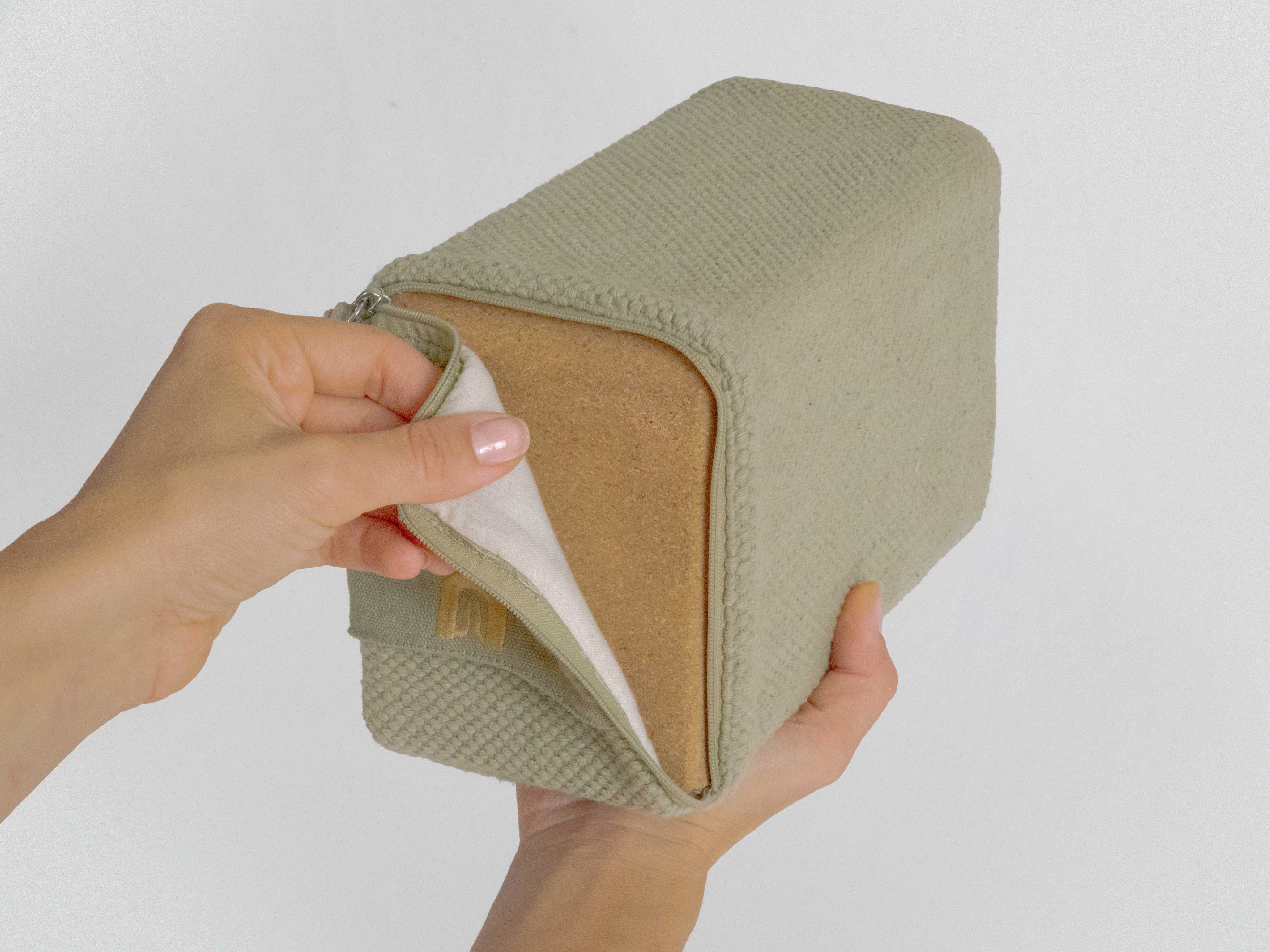 Yoga Block - Naturally Dyed Organic Cotton - Image 3